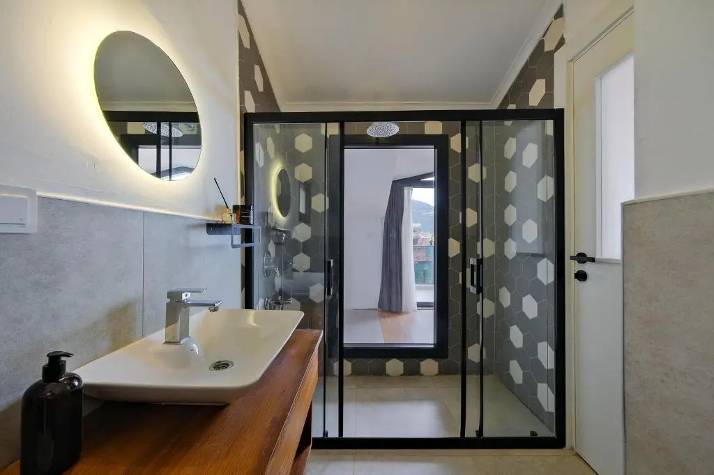 Fitted bathroom